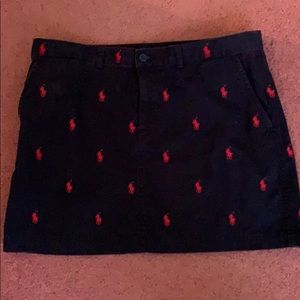 Ralph Lauren Monogram Skirt